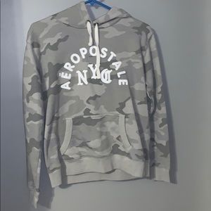 Camo Hooded Sweatshirt